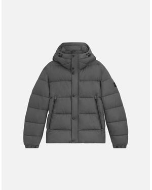 BOSS Omaris Regular Fit Puffer Jacket - Grey