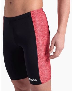 Arena Abstract Tiles Swim Jammer - Multicolour