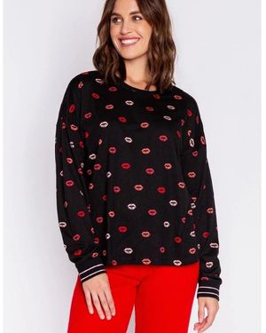 Pj Salvage Salvage Lippy Shirt - Black