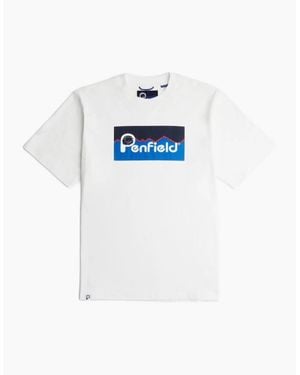 Penfield Original Logo Bright S/S T-Shirt - White
