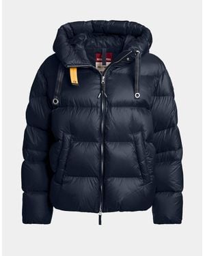 Parajumpers Tilly Down Jacket With Hood - Blue