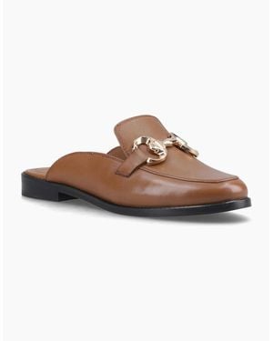 Hush Puppies Cathleen Mules - Brown