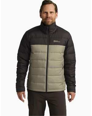 Jack Wolfskin Ather Down Padded Jacket - Brown