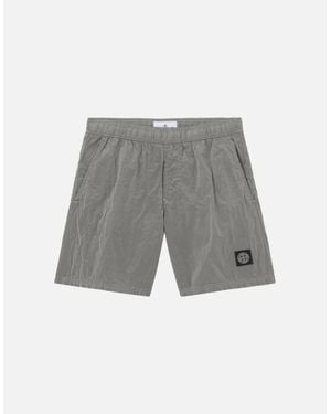 Stone Island S0043 Nylon Swimshorts - Grey