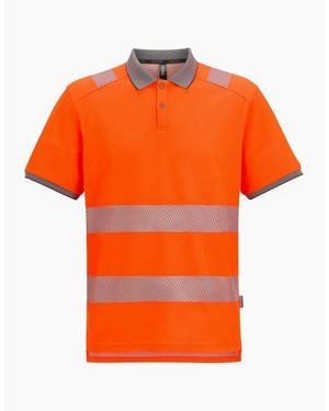 Regatta Adult Polycotton Hi-Vis Polo Shirt - Orange