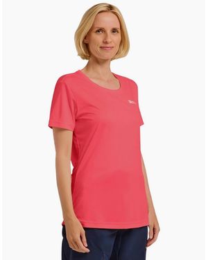 Jack Wolfskin Tech Short Sleeve T-Shirt - Red
