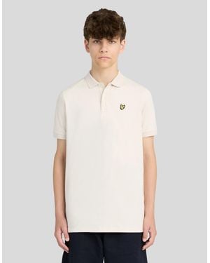 Lyle & Scott Cotton Polo Shirt - White