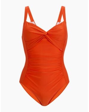 Regatta Ladies Sakari Tummy Control One Piece Swimsuit - Orange