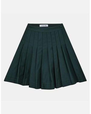 Lacoste Jupe Mini A-Line Skirt - Green