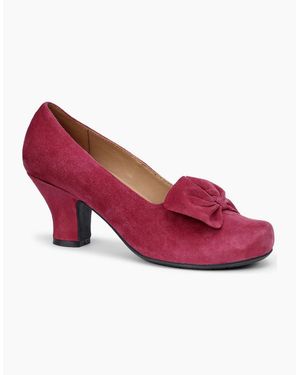 Hotter Donna Court Shoes - Red