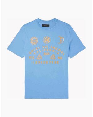 Amiri Ouija Board Tee Carolina - Blue