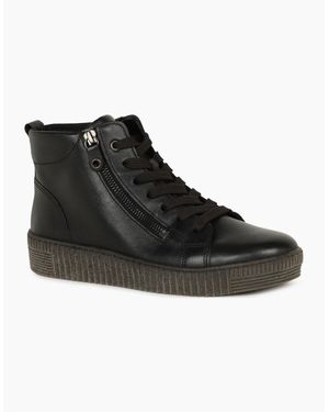 Gabor Lake Ankle Boots - Black