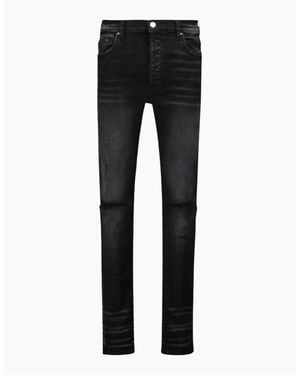 Amiri Slash Aged Jeans - Black
