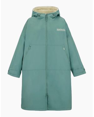 Regatta Adult Waterproof Reversible Changing Robe - Blue