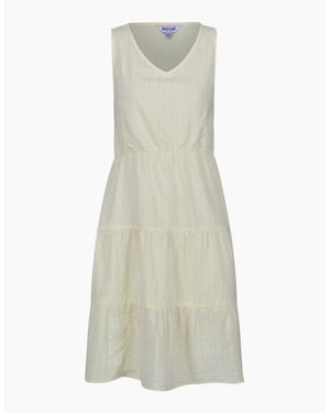 Regatta Zariah V-Neck Sleeveless Midi Dress - White