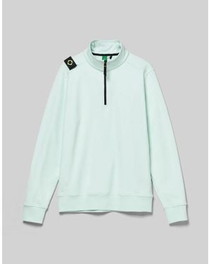 Ma Strum Mastrum Quarter-Zip Sweatshirt - Blue