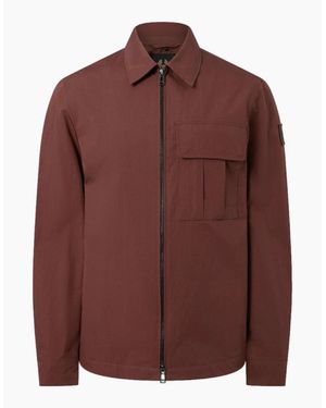 Belstaff Cargo Overshirt A1-26 Oxblood - Brown