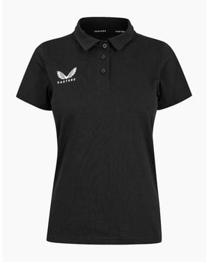 Castore Short Sleeve Polo Shirt - Black