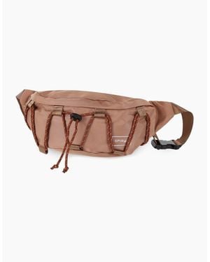 Spiral Arlo Crescent Shaped Fanny Pack - Brown