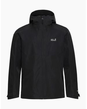 Jack Wolfskin Wildbound 2L Waterproof Jacket - Black