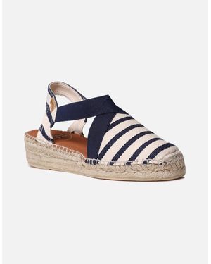 Toni Pons Vinaros Low Wedge Sandals - Blue