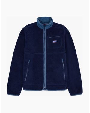 Reebok Rb1522 Sherpa Jacket - Blue