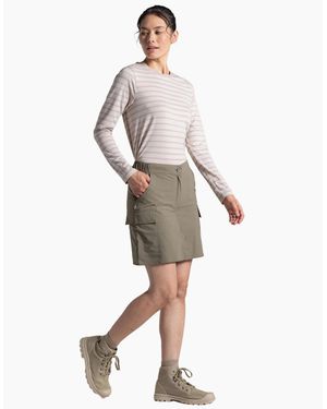 Craghoppers Ladies Nosilife Pro Cargo Skirt - Grey