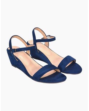 XY London Ladies Alissa Open Toe Sandals - Blue