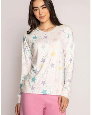 Pj Salvage Salvage Starry Shirt - White