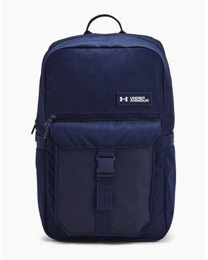 Under Armour Triumph Campus Laptop Backpack With Logo - Blue