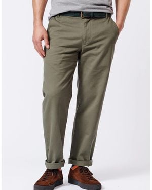 aubi Ormsby Selvedge Chino - Green