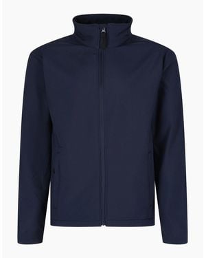 Regatta Professional Reid Softshell Wind Resistant Water Repellent Jacket - Blue
