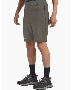 Jack Wolfskin Hikeout Texashield Walking Shorts - Grey