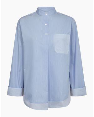 Mos Mosh Bronwyn Stripe Shirt - Blue
