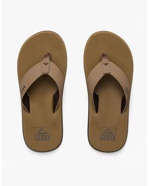 Reef The Layback Toe-Post Sandals Tan - Green