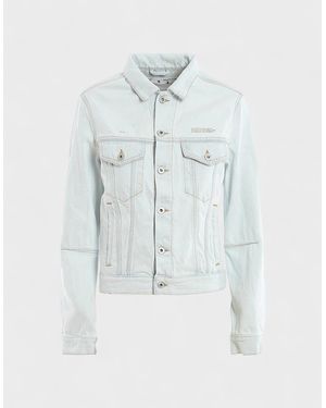 Off-White c/o Virgil Abloh Open Back Denim Jacket Light - Blue