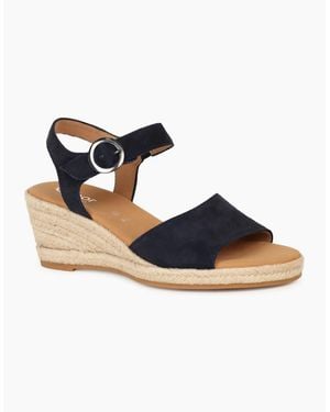 Gabor Monica Wedge Sandal - Blue