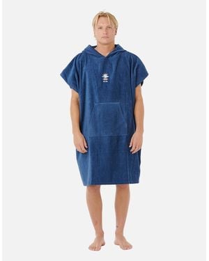 Rip Curl Rip Curl Logo Hooded Towel Poncho - Blue