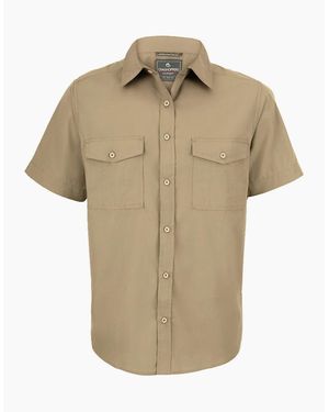 Craghoppers Expert Kiwi Short-Sleeved Shirt - Natural