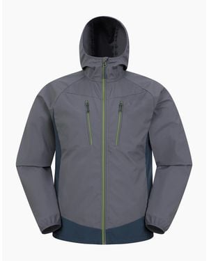 Mountain Warehouse Ambit Lightweight Soft Shell Jacket - Blue
