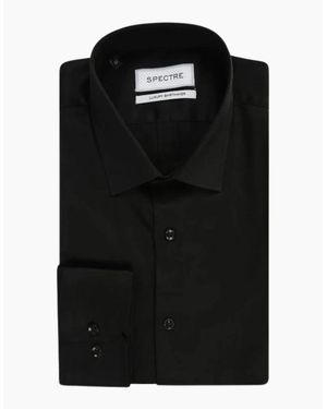 Spektre Jacob Luxury Suit Shirt - Black