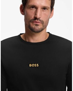 BOSS Boss Xmas Long Pyjama Set - Black