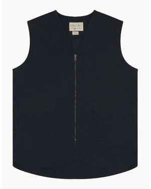 Uskees Blueberry #3036 Drill Zip-Up Vest