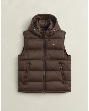 GANT Active Cloud Vest - Brown