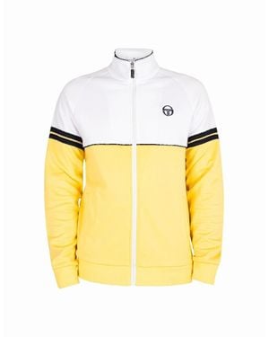 Sergio Tacchini Orion Track Top Jacket Lemon Drop//Night Sky - Yellow