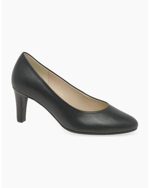 Gabor Edina Court Shoes - Black