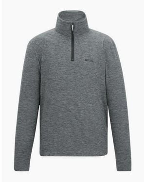 Regatta Thompson Marl Half Zip Fleece Jacket - Grey