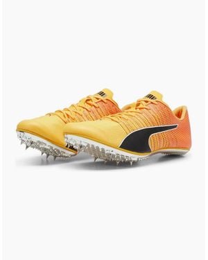 PUMA Evospeed Brush 6 Track Running Spikes - Yellow