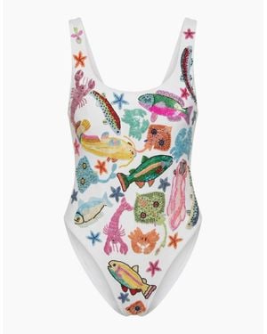 Oceanus Arizona One Piece Swimsuit - White