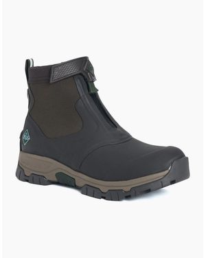 Muck Boot Apex Mid Zip Short Wellingtons - Black